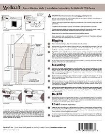 Wellcraft Egress Installation Model 2060
