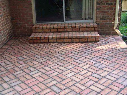 brick patio