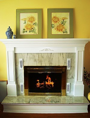 fireplace remodel