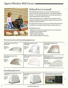Wellcraft Egress Window Well Covers