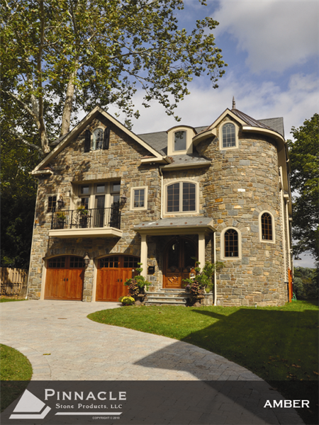 Pinnacle' Amber stone home.