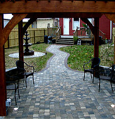 backyard path