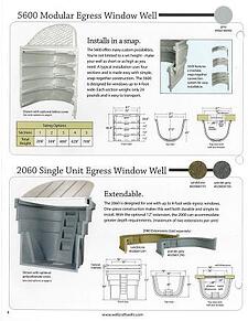 Wellcraft Egress Well Models 5600 & 2060